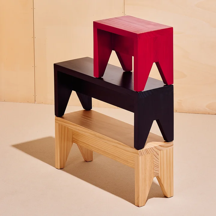 HAY - Manolito Stool, long and short