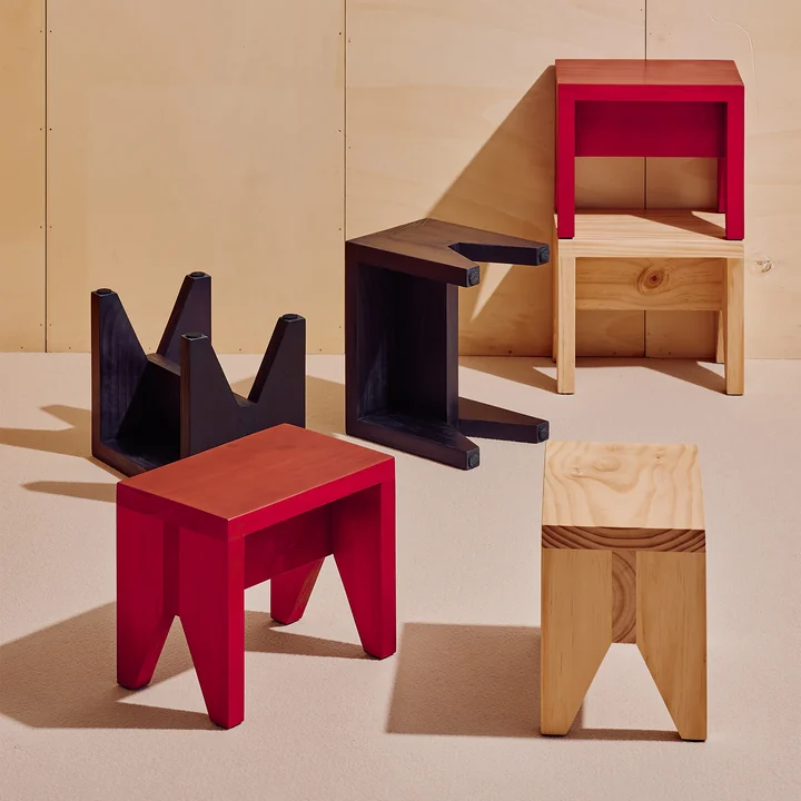 HAY - Manolito Stool, long and short
