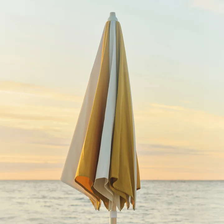 HAY - Terrazza Parasol, octagonal, Ø 200 cm, off-white / ochre