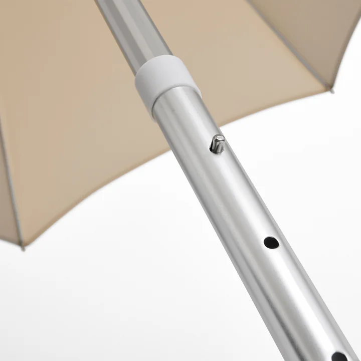 HAY - Terrazza Parasol, octagonal, Ø 200 cm, off-white / gray