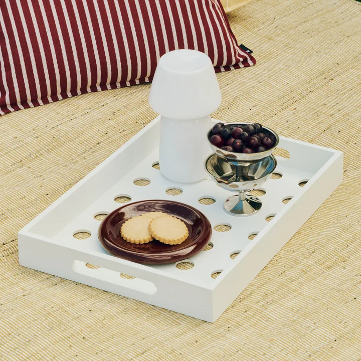 HAY - Terrazza Dot tray, off-white