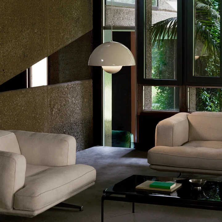 & Tradition - FlowerPot pendant light VP2, ivory