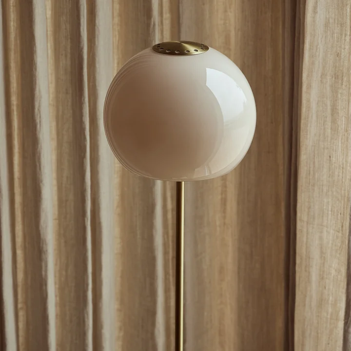 Frandsen - Ball Floor lamp glass, sand gray