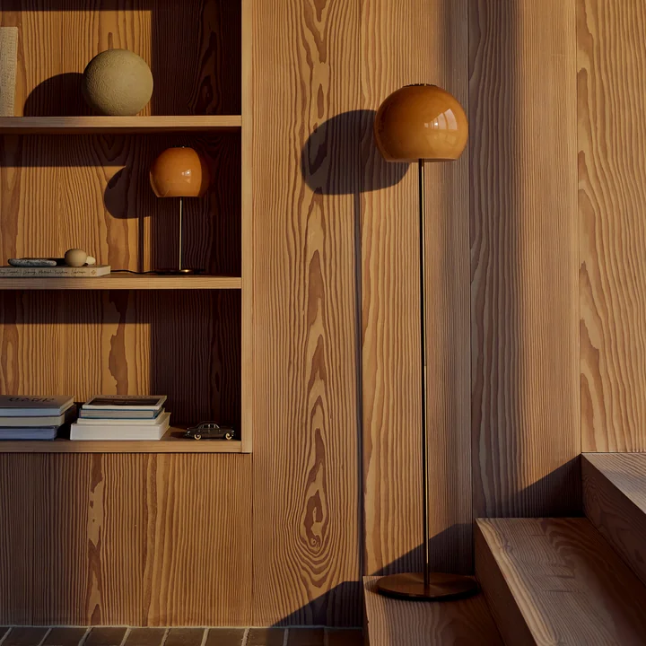 Frandsen - Ball Table and floor lamps