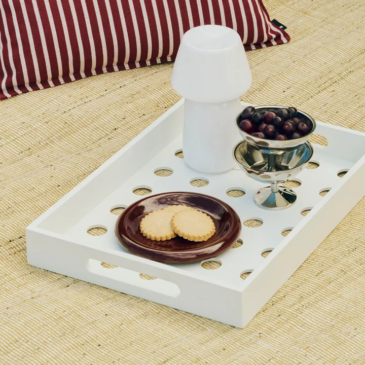 HAY - Barro Plate Ø 18 cm, burgundy