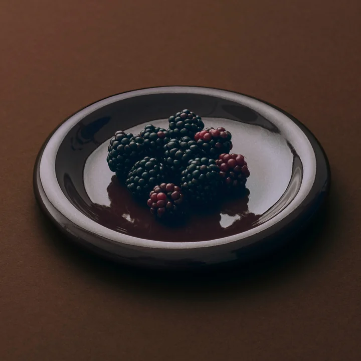 HAY - Barro Plate Ø 18 cm, burgundy