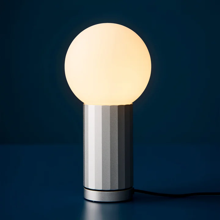 HAY - Turn On LED table lamp, aluminum