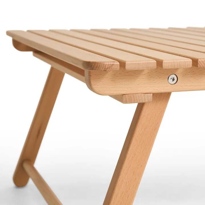 HAY - Outdoor Market Folding table L, natural
