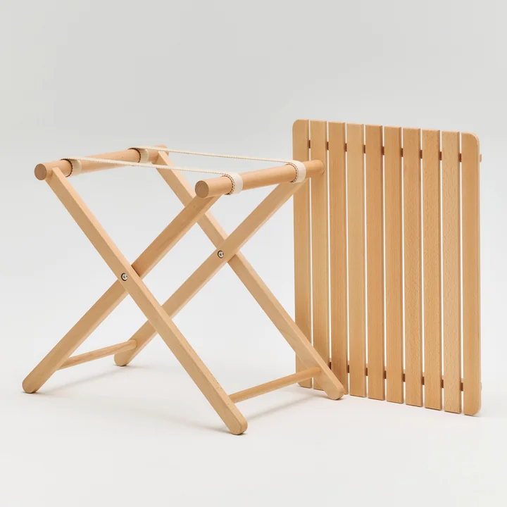 HAY - Outdoor Market Folding table S, natural