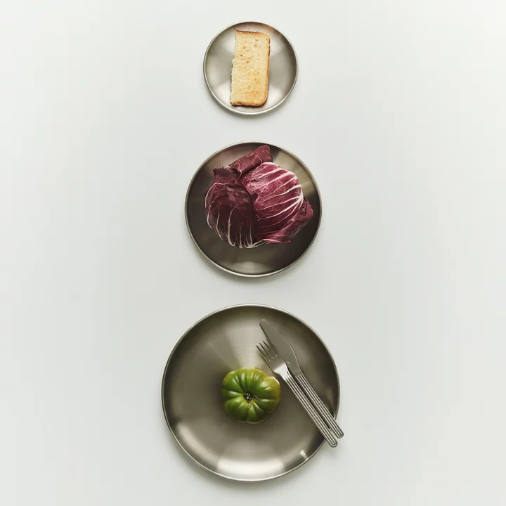HAY - Outdoor Market Plate, stainless steel