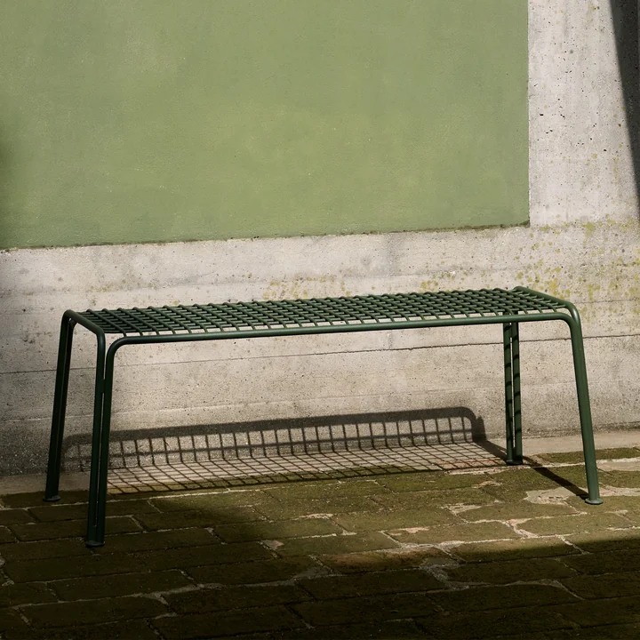 & Tradition - Thorvald SC112 Garden bench, 125 x 46 cm, bronze green