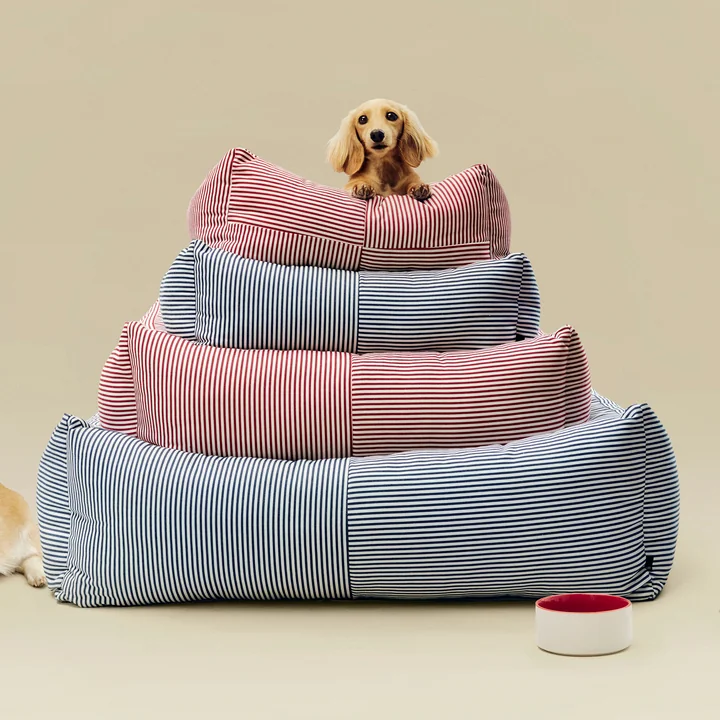 HAY - Dog bed, Zip, Stripe collection