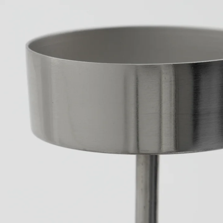 House Doctor - Anit tea light holder, Ø 10 x H 10.5 cm, silver