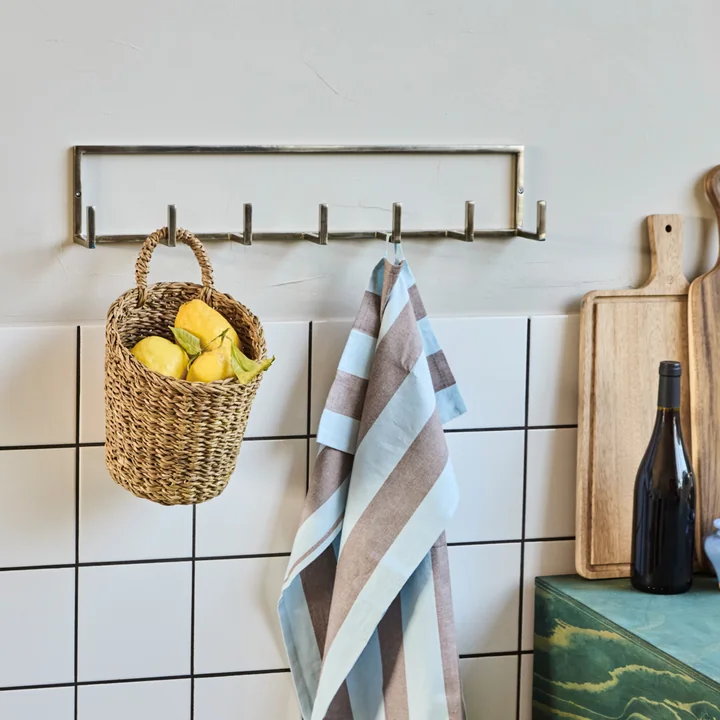 House Doctor - Rack hook rail, silver