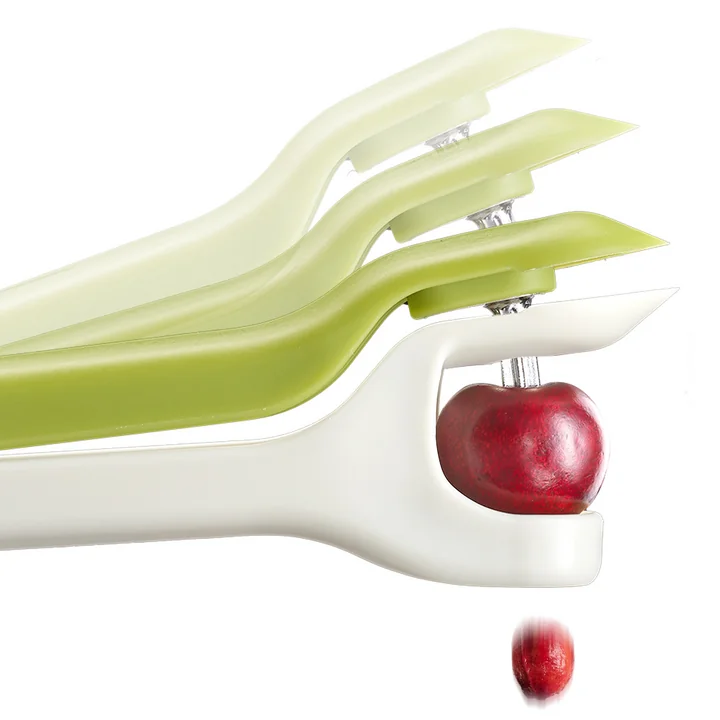 Joseph Joseph - Tweezy 2-in-1 corer, stone / green