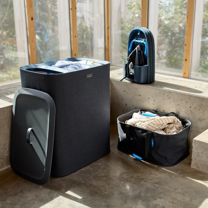 Joseph Joseph - Hold-All foldable laundry basket, black