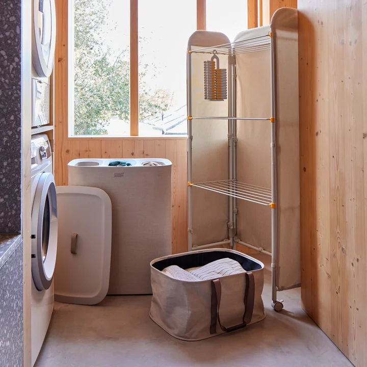 Joseph Joseph - Hold-All foldable laundry basket, ecru