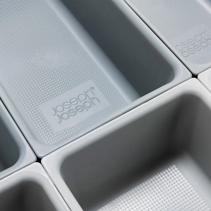 Joseph Joseph - Blox Drawer organizer set 10-piece, light stone