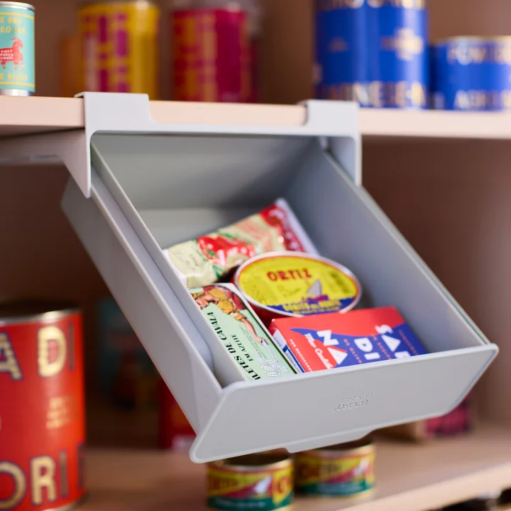 Joseph Joseph - CupboardStore Drawer, light stone