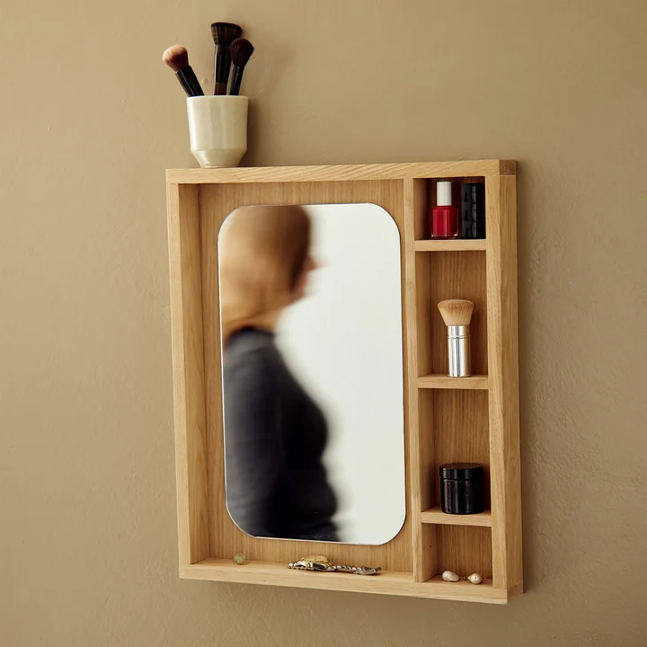 Andersen Furniture - Glance mirror shelf, oak