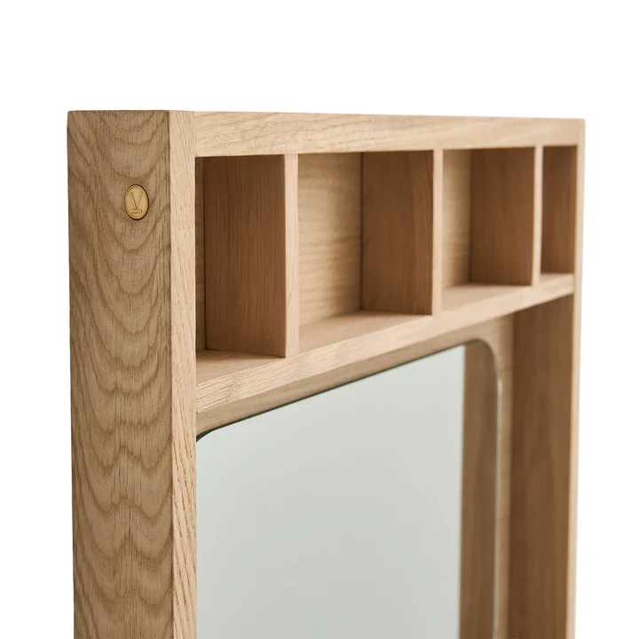 Andersen Furniture - Glance mirror shelf, oak