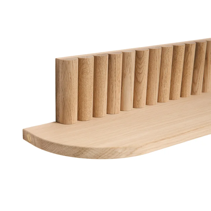 Andersen Furniture - Pillar Wall shelf, small, oak