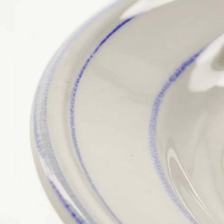 Nicolas Vahé - Bistro Plate Ø 21 cm, blue / white