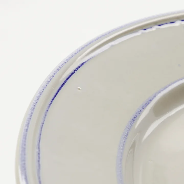 Nicolas Vahé - Bistro Plate Ø 27 cm, blue / white