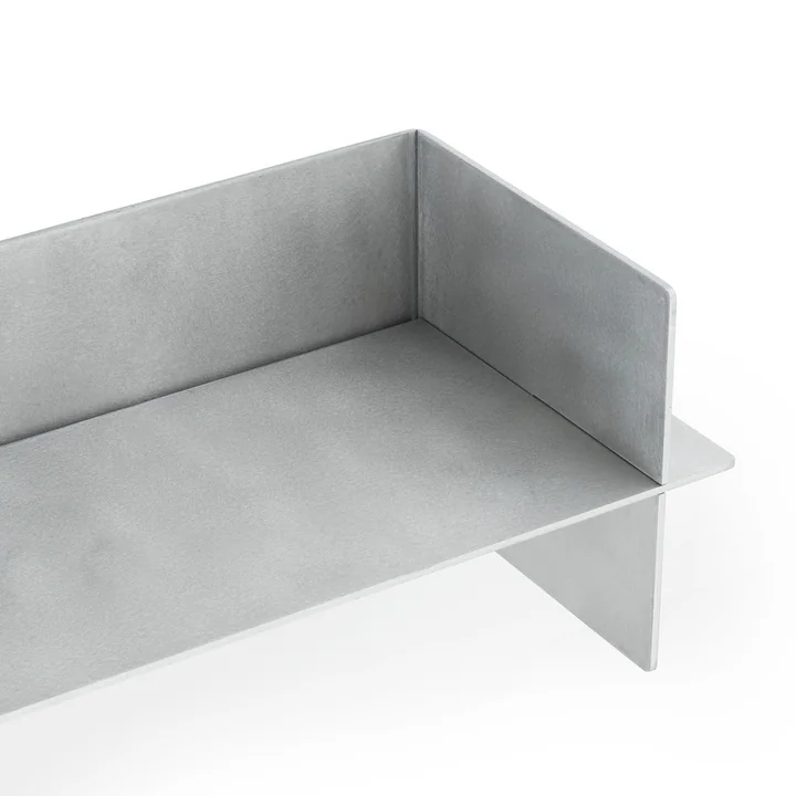 Normann Copenhagen - Alu Wall shelf, brushed aluminum