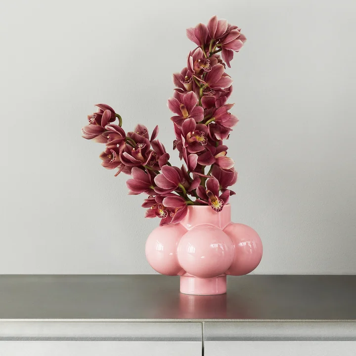 Normann Copenhagen - Deko Object Vase Bubbles, soft pink