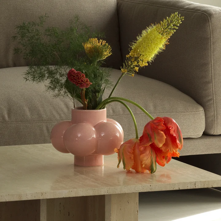 Normann Copenhagen - Deko Object Vase Bubbles, soft pink