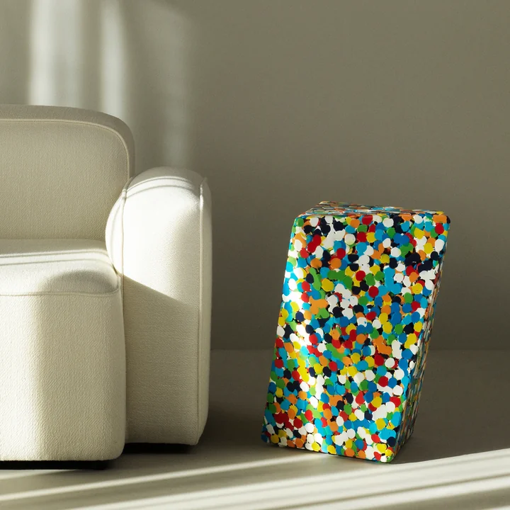 Normann Copenhagen - Delta Proust Side table, multi