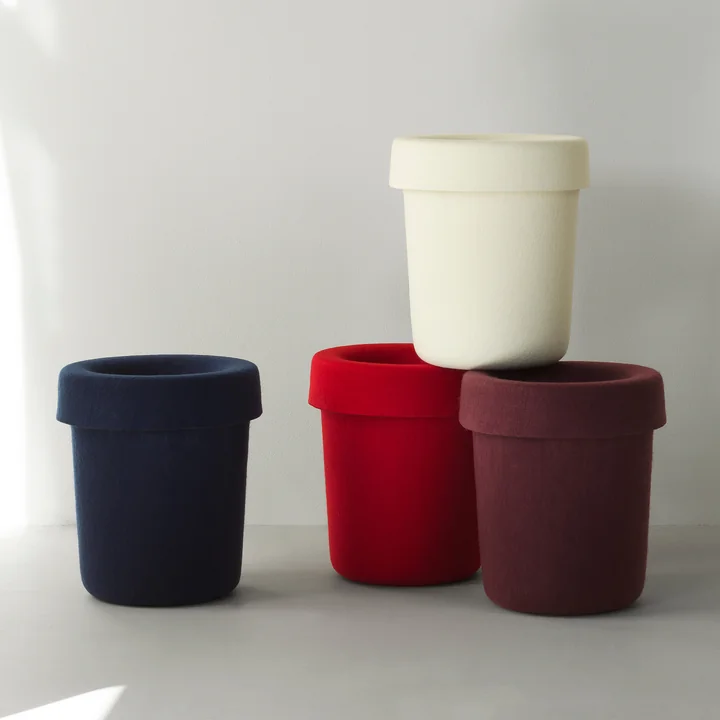 Normann Copenhagen - Hide Office waste garbage can