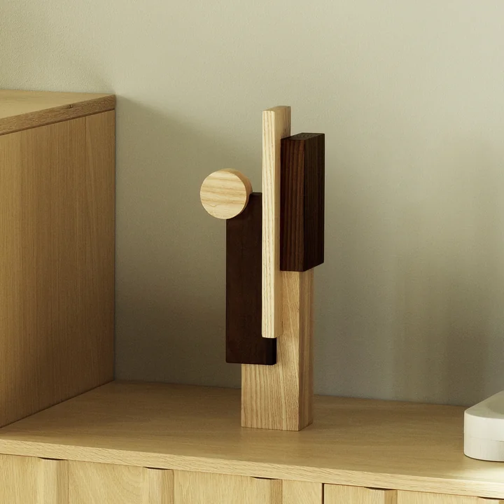 Normann Copenhagen - Join Sculpture, L, ash / charred ash