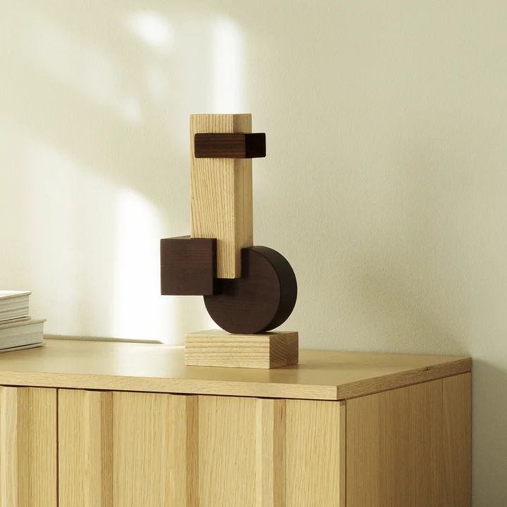 Normann Copenhagen - Join Sculpture, M, ash / charred ash