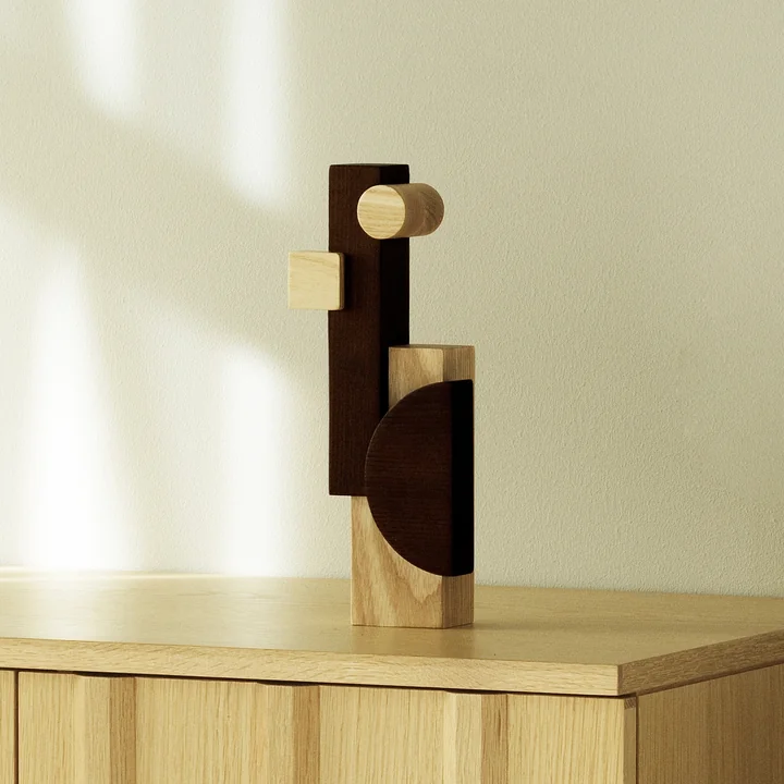 Normann Copenhagen - Join Sculpture, S, ash / charred ash