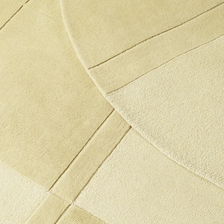 Normann Copenhagen - Level Carpets, light yellow