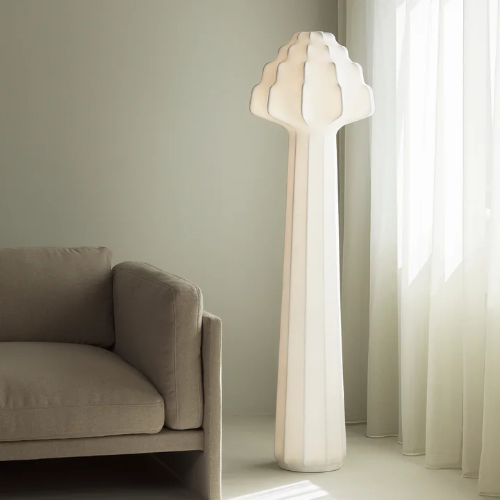 Normann Copenhagen - Phantom LED floor lamp, white