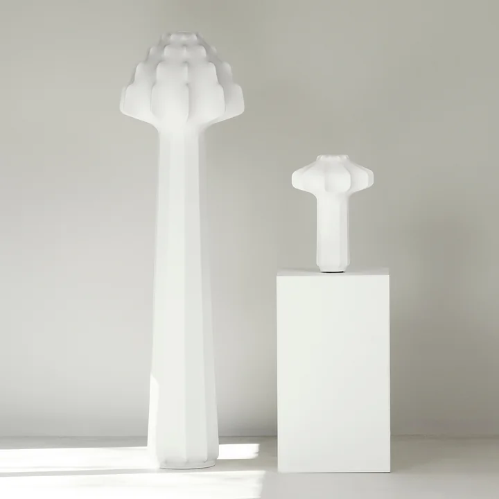 Normann Copenhagen - Phantom LED floor lamp and table lamp, white