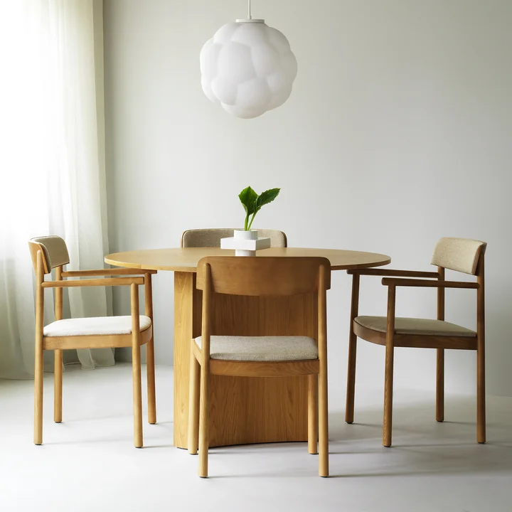 Normann Copenhagen - Timb Armchair, tan / Hallingdal 221