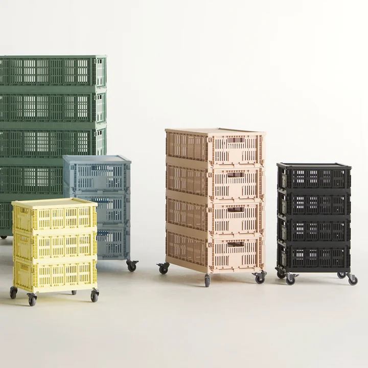 HAY - Side table on castors