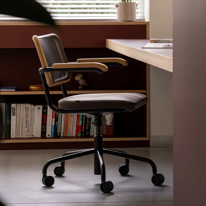 Thonet - Office chair with armrests