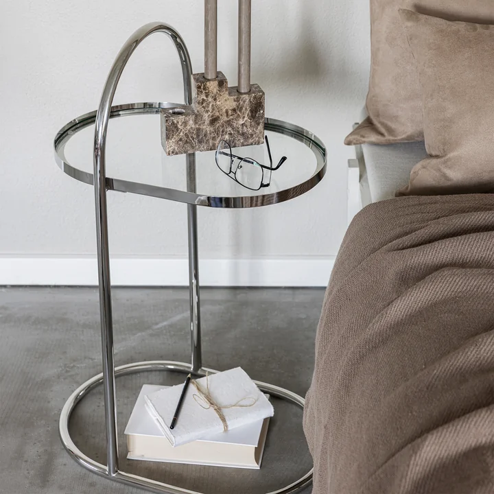 Mette Ditmer - Moves Side table, chrome