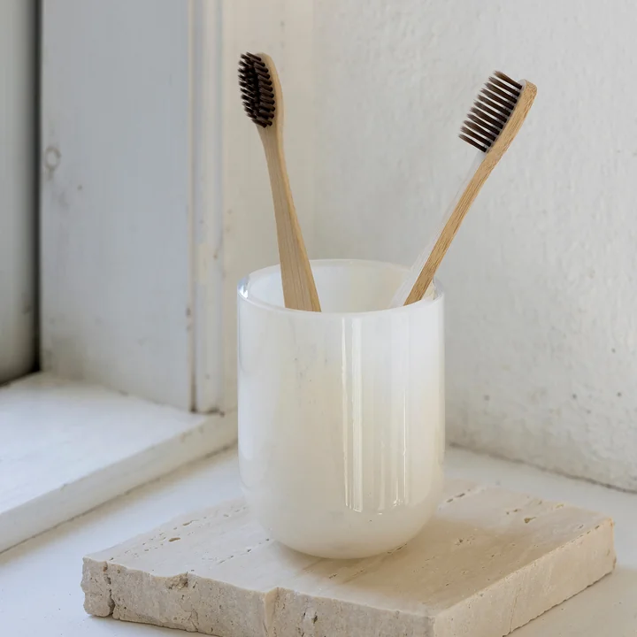 Mette Ditmer - OPAL Toothbrush mug, linen