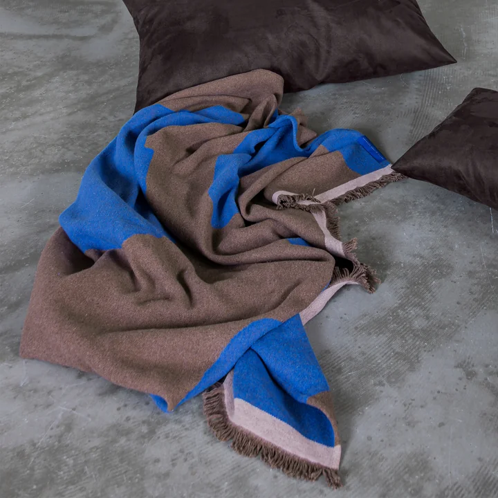 Mette Ditmer - Studio Blanket, 130 x 175 cm, cognac