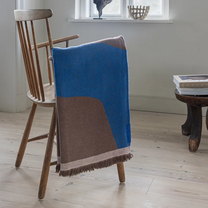 Mette Ditmer - Studio Blanket, 130 x 175 cm, cognac