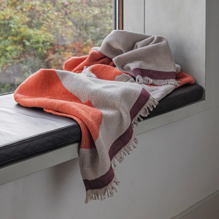 Mette Ditmer - Studio Blanket, 130 x 175 cm, orange