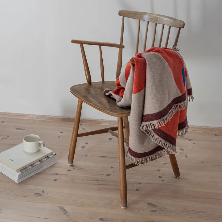 Mette Ditmer - Studio Blanket, 130 x 175 cm, orange