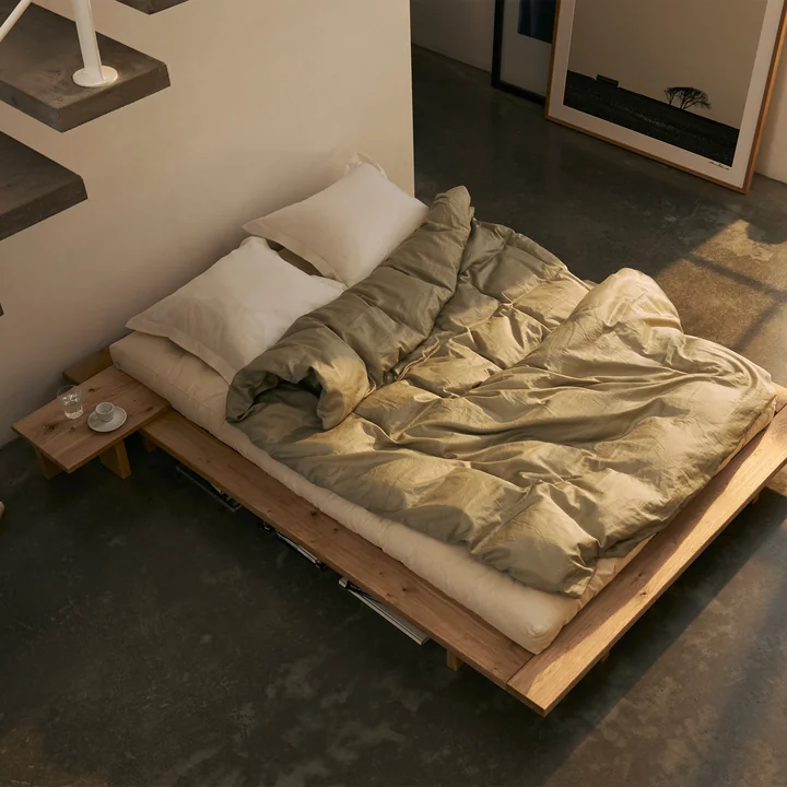 Karup - Japan bed 140 x 200 cm, oiled oak