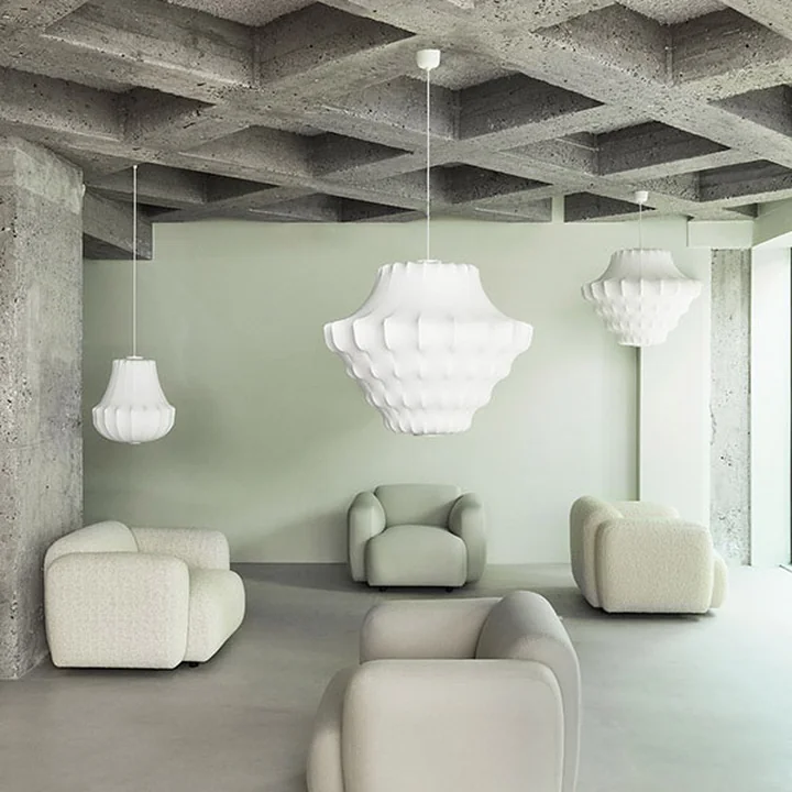 Phantom pendant light white by Normann Copenhagen